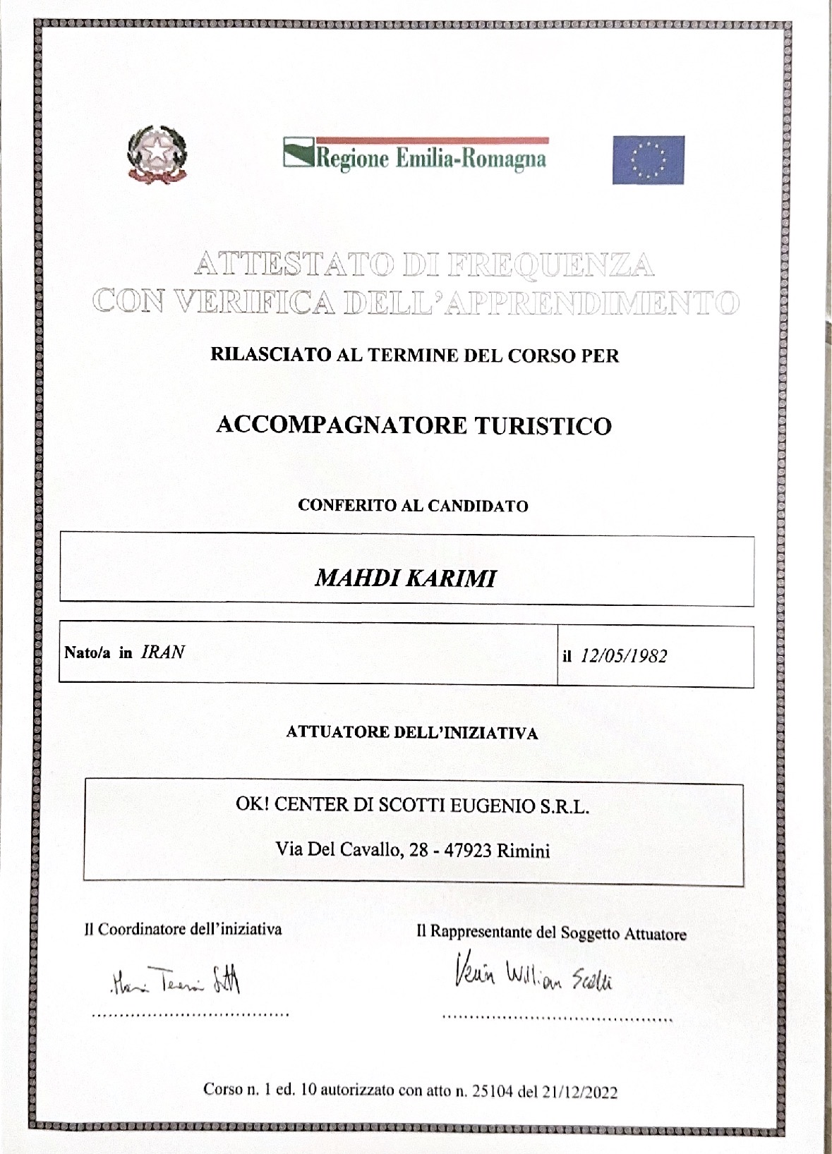 accompagnatore turistico travel mehdi